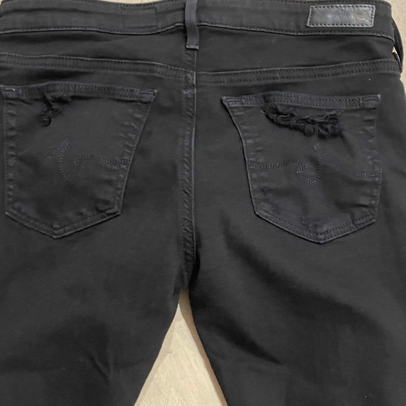 AG shredded black jeans - Picture 4 of 7